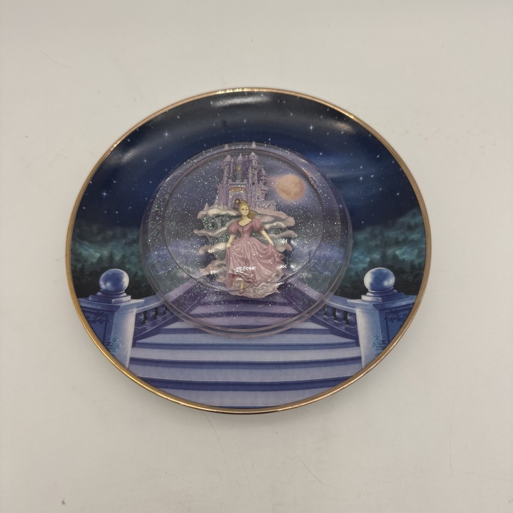 Cinderella When The Clock Strikes Twelve Plate by Franklin Mint Heirloom Ltd
